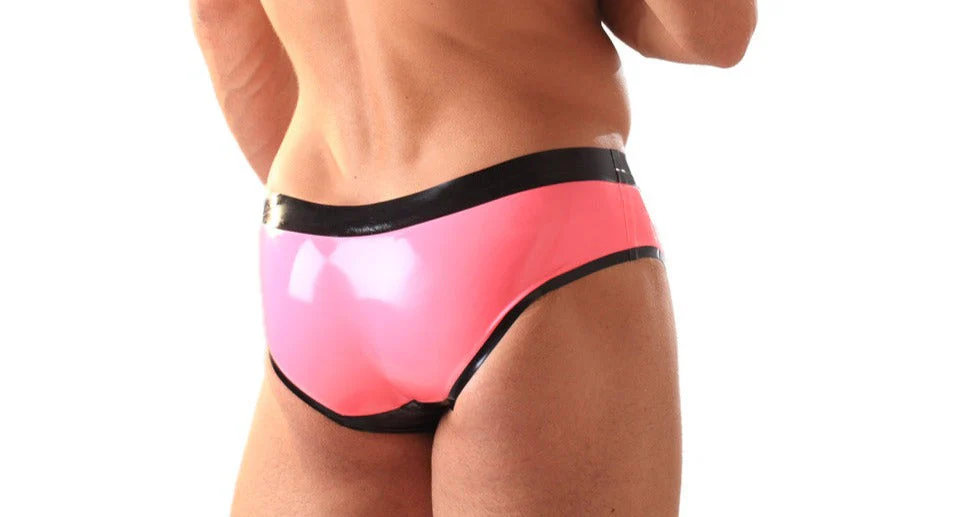 Latex/Rubber Hipster Briefs - Image 6