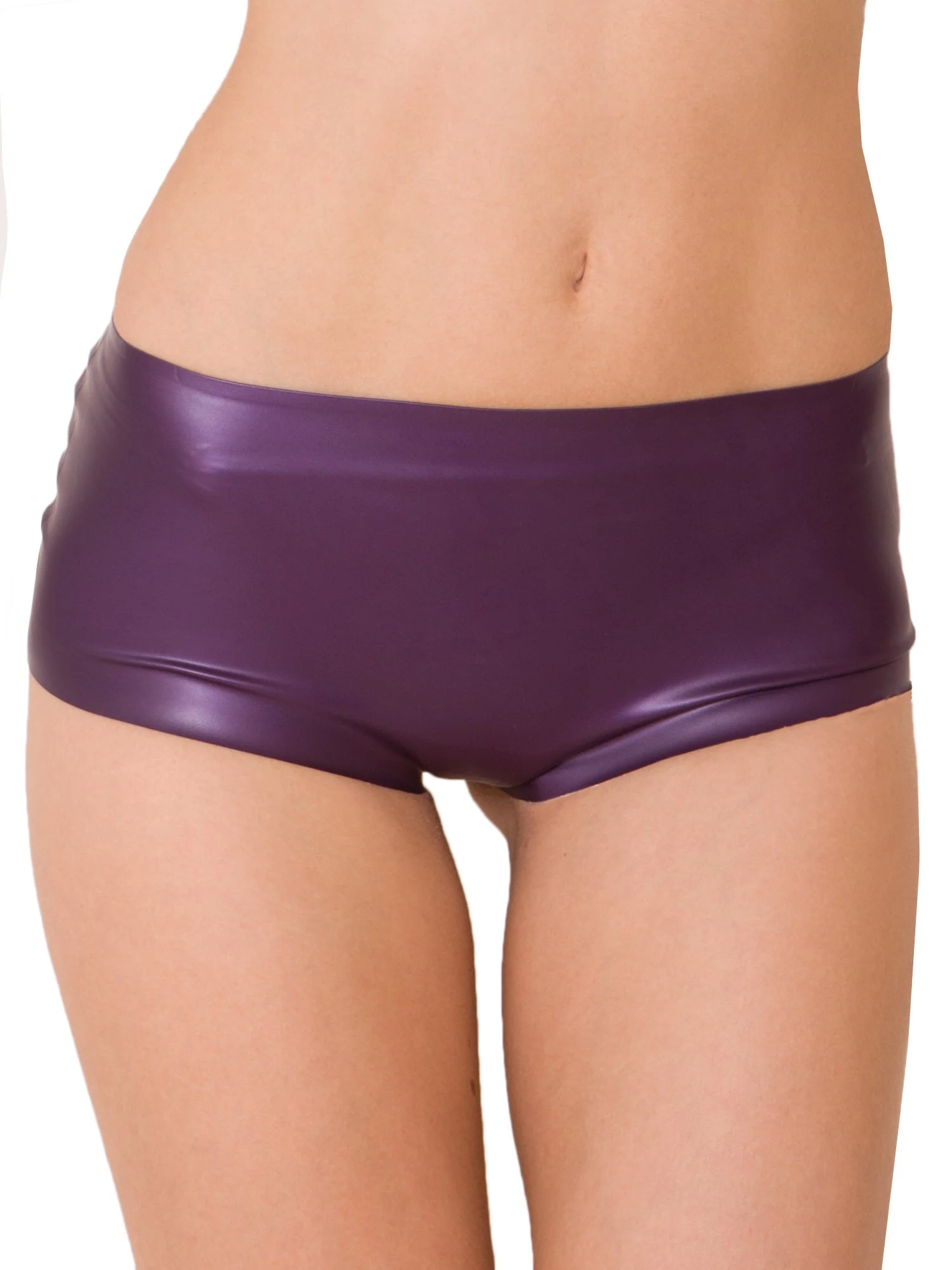 Latex/Rubber Red Parisian Knickers - Image 3