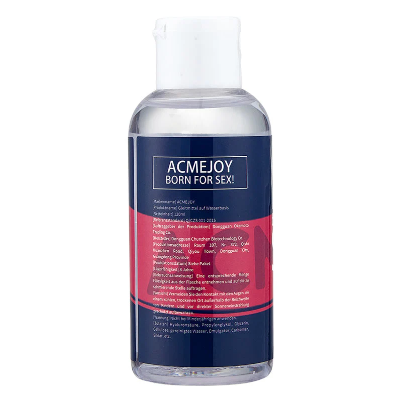 Acmejoy Gleitmittel auf Wasserbasis 120ML - Image 3