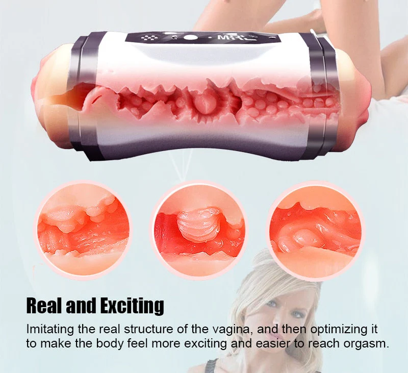 Male Automatic Vibrating Masturbator Device - Image 4