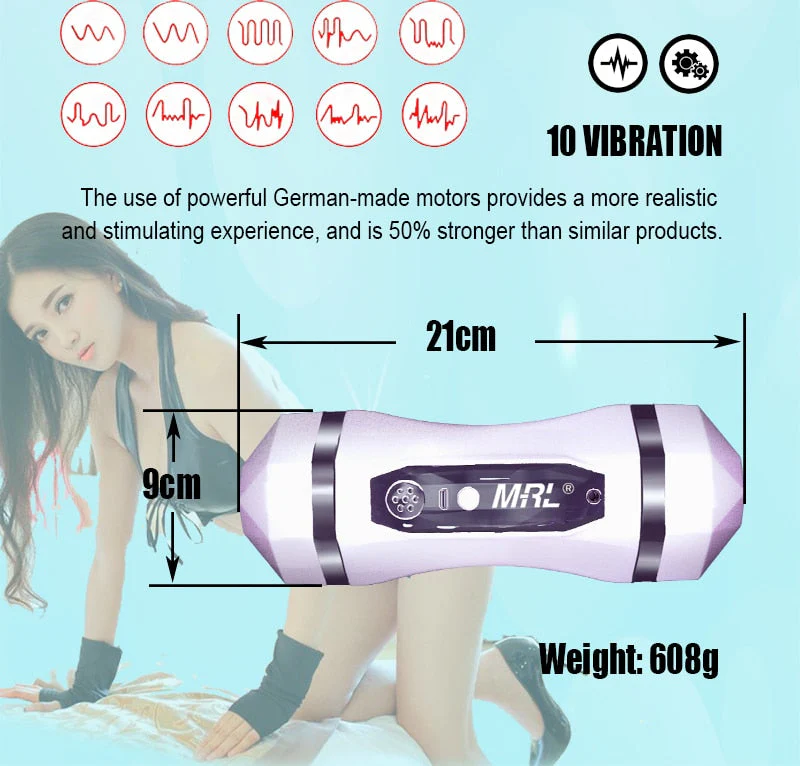 Male Automatic Vibrating Masturbator Device - Image 5