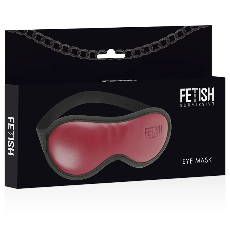 Masque Bdsm Cuir Vegan Élastique - Image 2
