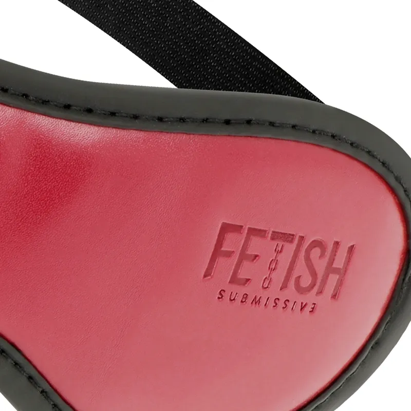 Masque Bdsm Cuir Vegan Élastique - Image 3