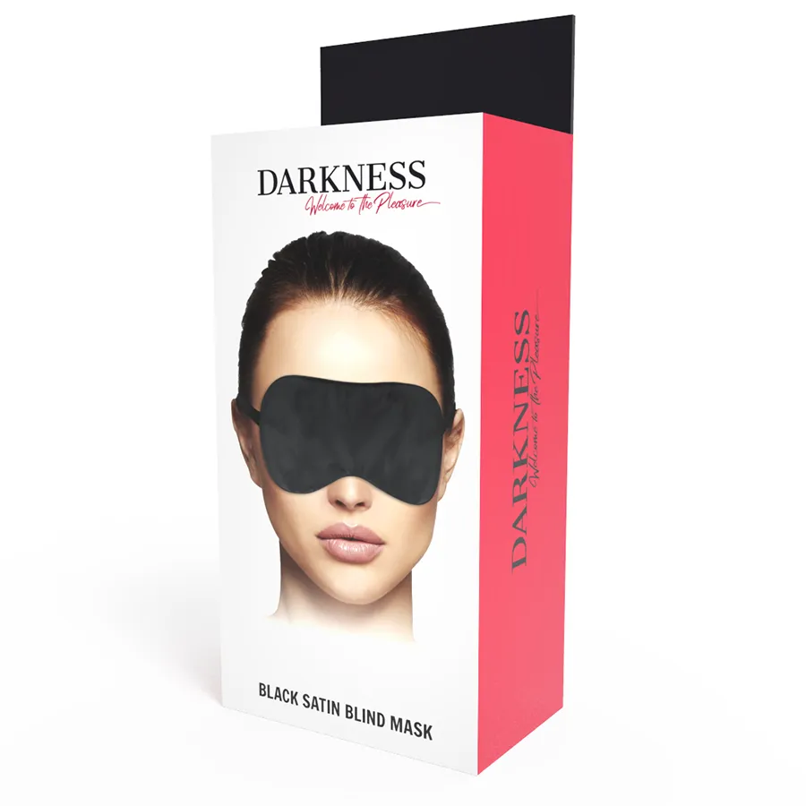 Masque Bdsm En Satin Ajustable - Image 2