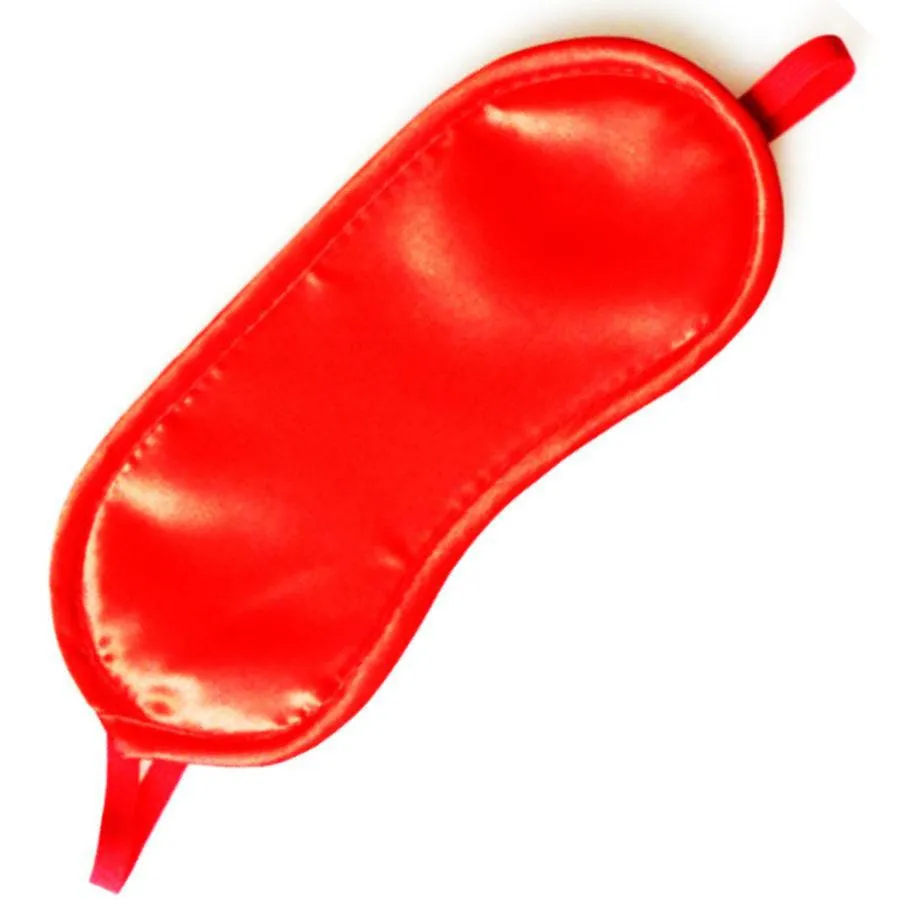 Masque Bdsm Rouge Rembourré Polyester - Image 2