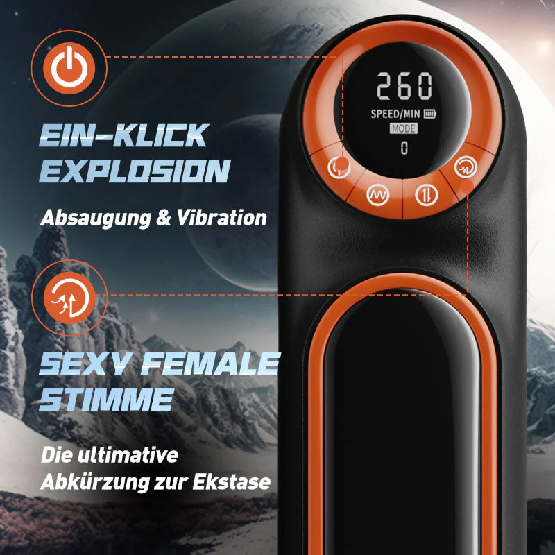 Aufgerüstet 10 Stoßen Vibrieren Saugen Masturbator Cup - Image 7