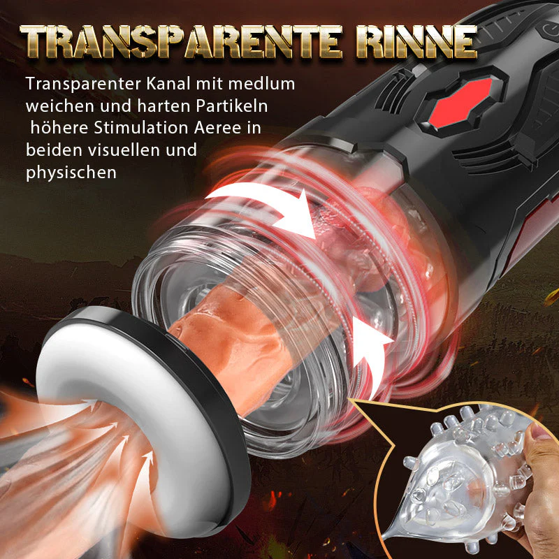 Armor 7 Thrusting Rotation Sichtbarer Masturbator Cup - Image 4