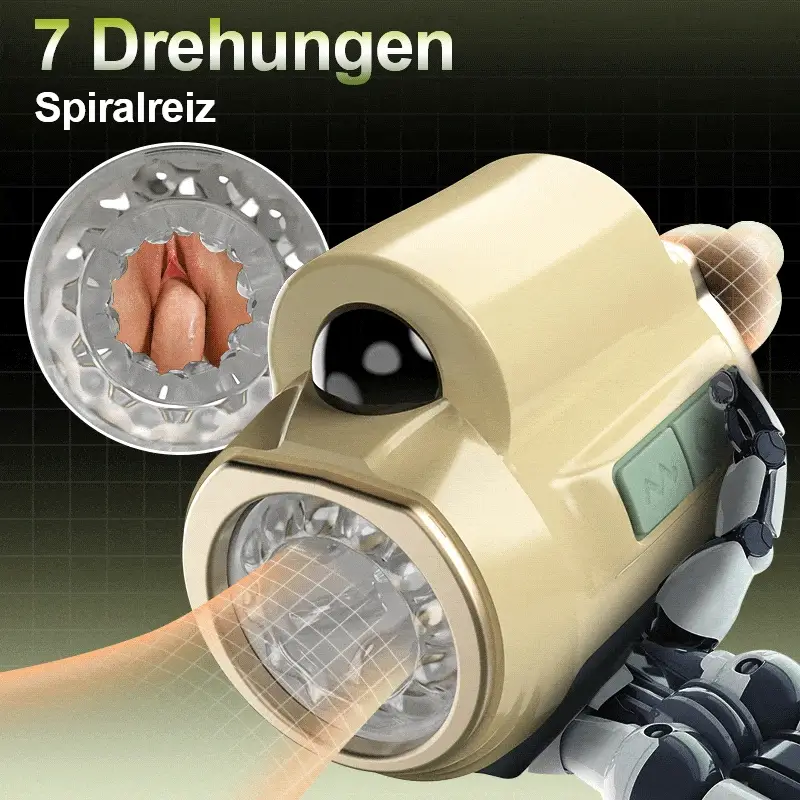 Acmejoy Stroker mit 7 Rotationsvibrationen & offenem Ende - Image 3