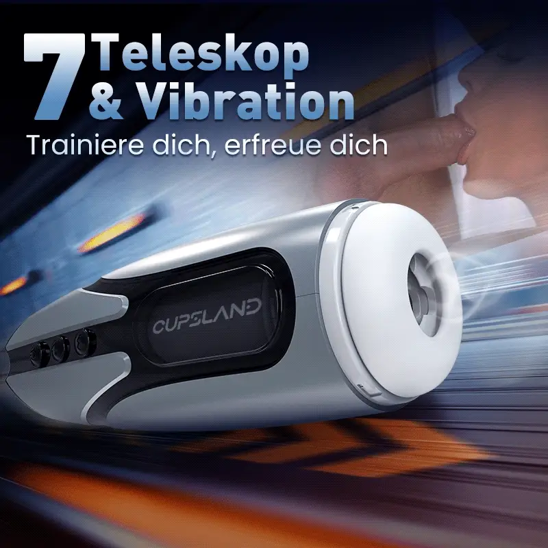Cupsland 7 Teleskopische Doppel-Vibrations-Eier Training und Masturbation Adult Toy - Image 3