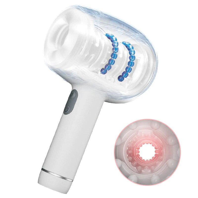 Handheld Automatische 6 Frequenz schiebende Vibration Männlich Masturbator - Image 2