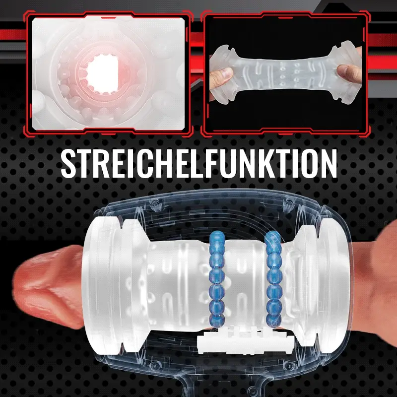 Handheld Automatische 6 Frequenz schiebende Vibration Männlich Masturbator - Image 6