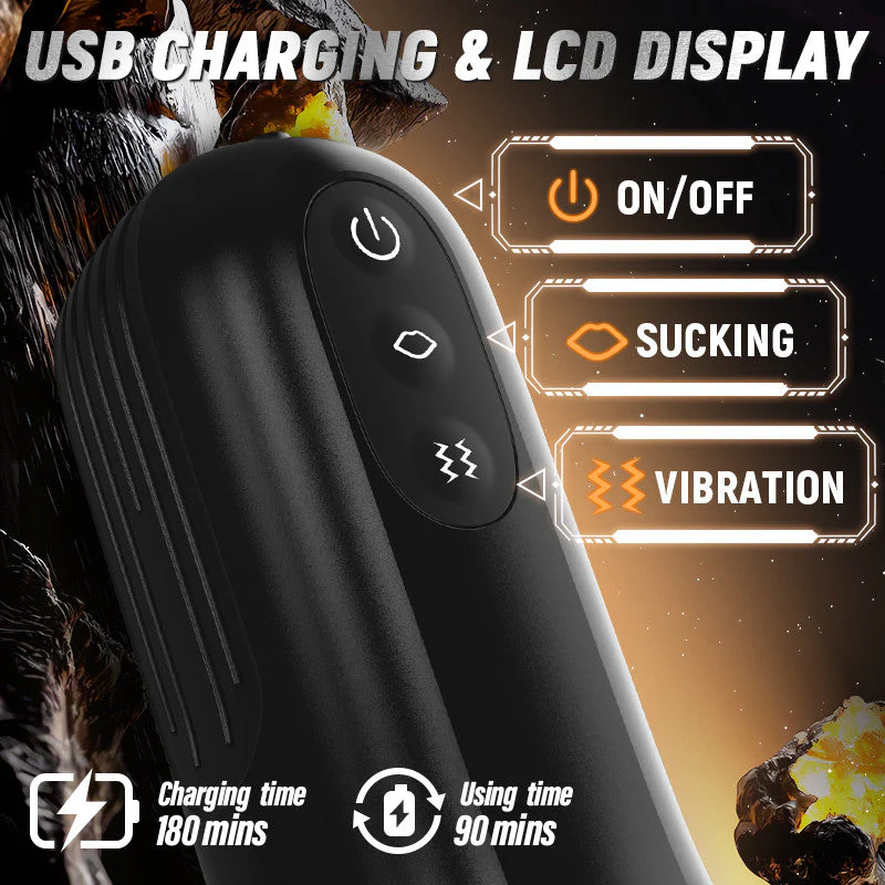 5 Sucking 10 Vibrating Simulated Vagina Eingang Männliche Masturbation Cups - Image 7