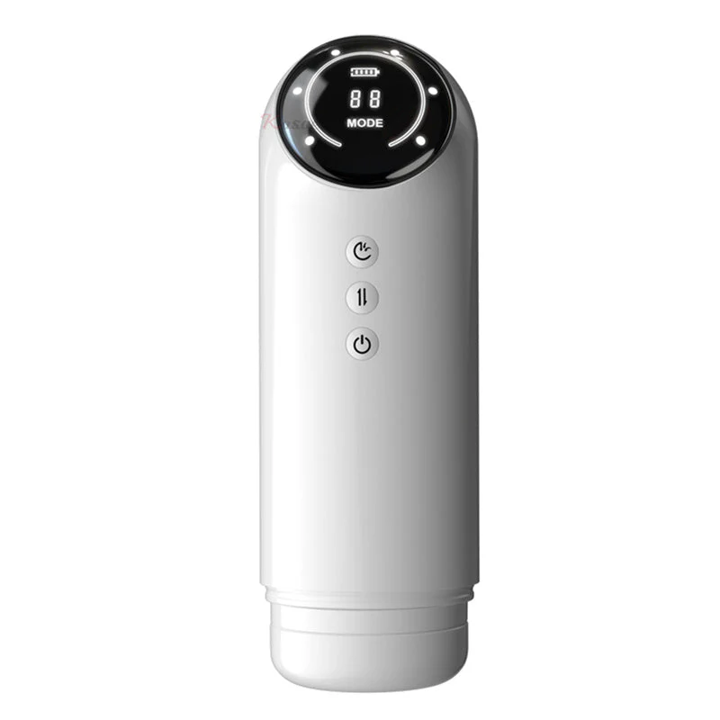 4 Schieben 4 Saugen 10 Vibration Heizfunktion Masturbator Cup - Image 8