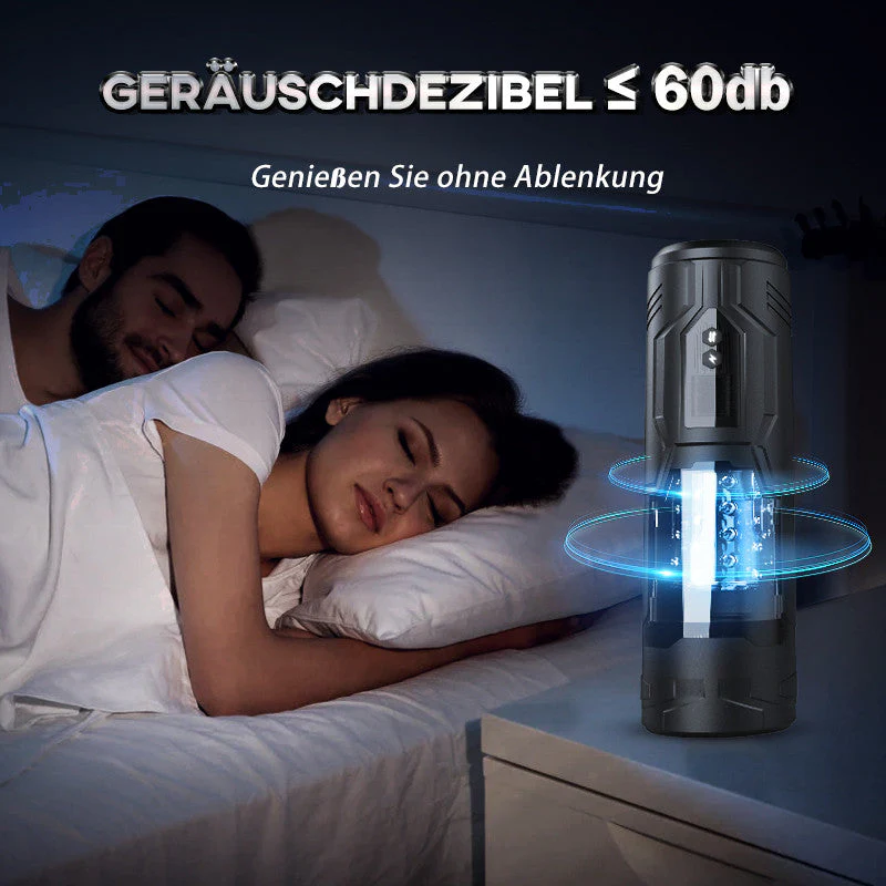 3-in-1 Teleskopischer, Rotierender, Vibrierender, elektrischer Masturbation Cup mit 7 Frequenzen - Image 5