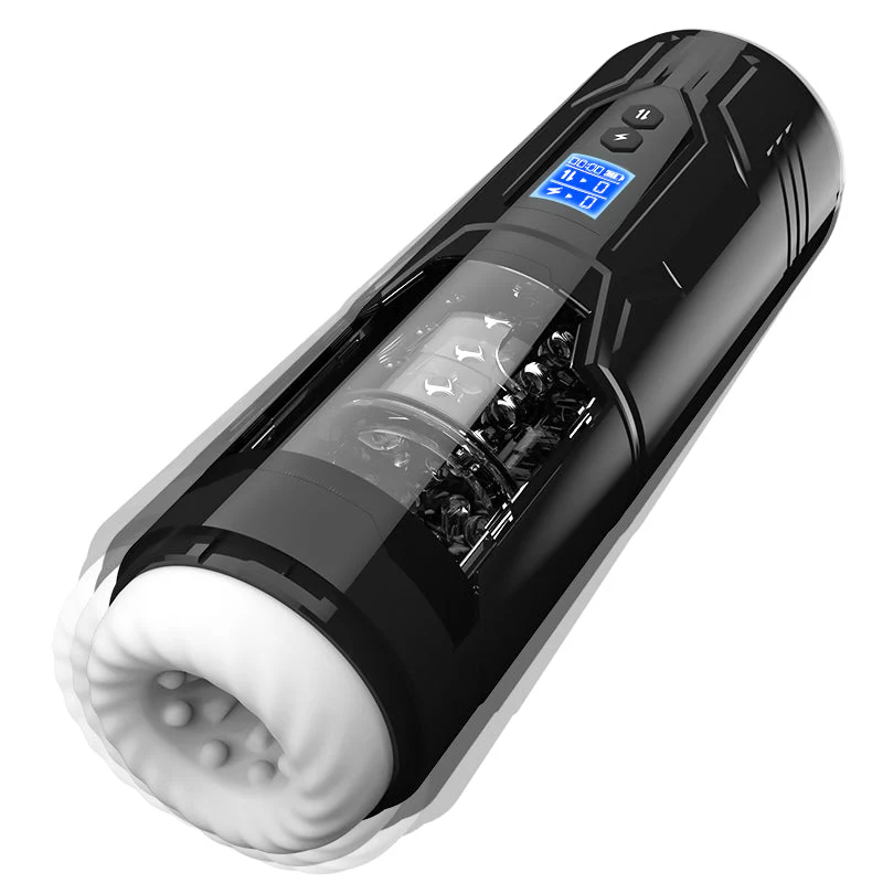 3-in-1 Teleskopischer, Rotierender, Vibrierender, elektrischer Masturbation Cup mit 7 Frequenzen - Image 9