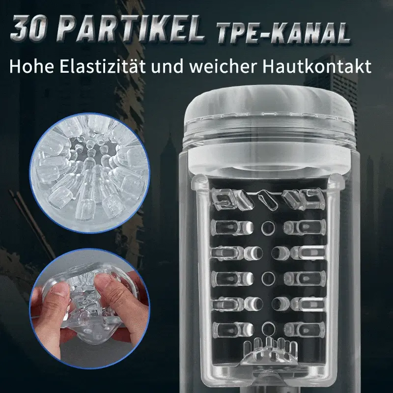 9 Rotierender & schiebender & saugender Masturbator Cup Männlich Männer Sexspielzeug - Image 5