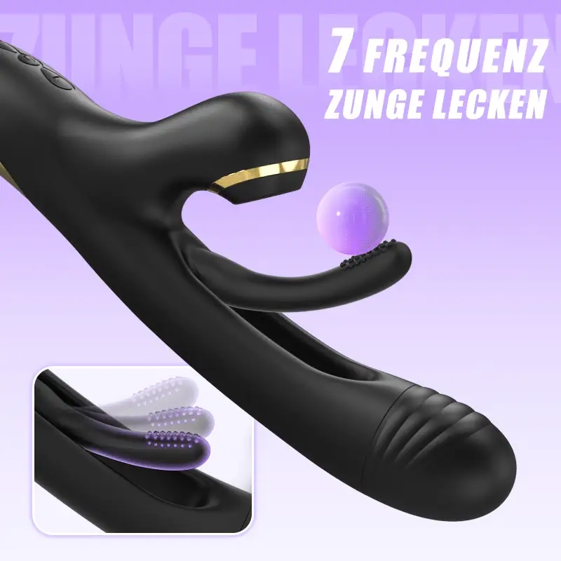 Naraku 3 IN 1 Saugen-Flapping Vibrator G Punkt Klitoral Stimulator mit 7 Modi Massager - Image 4