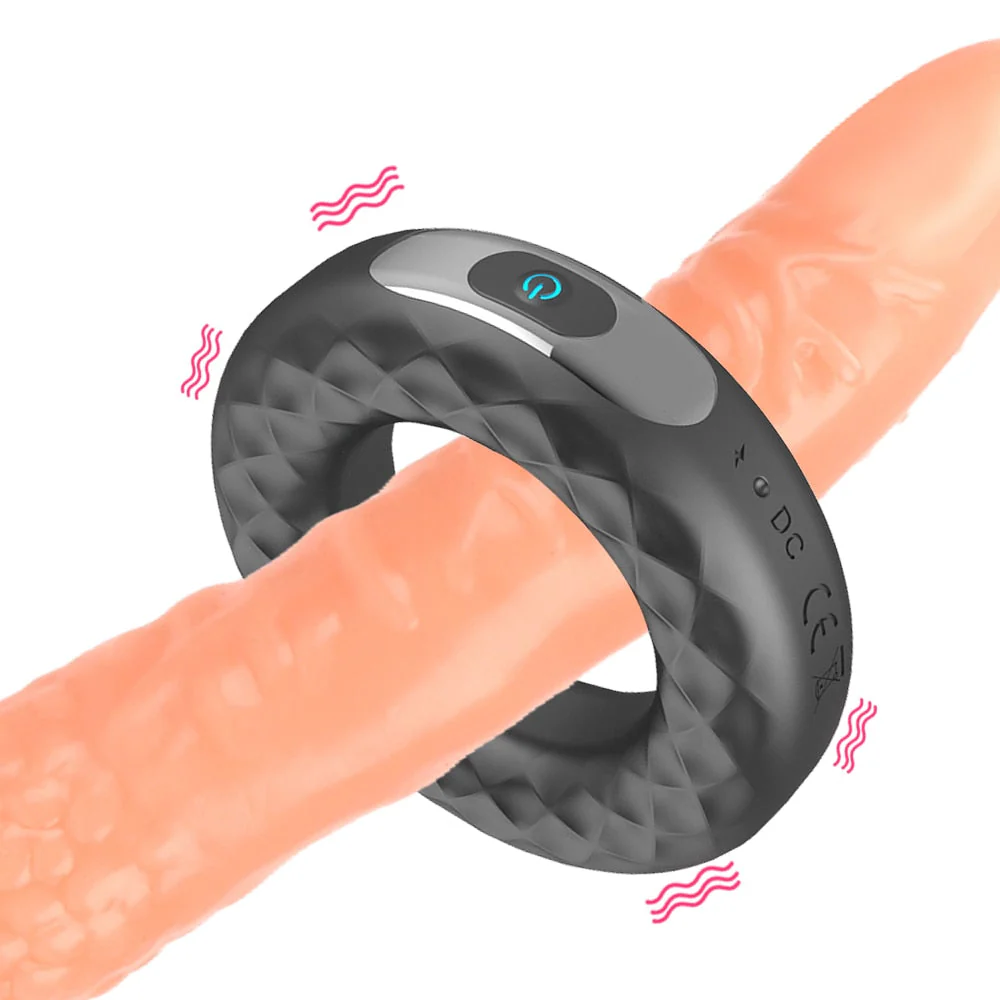 Vibrating Penis Ring/Men Cock Ring Vibrator - Image 5