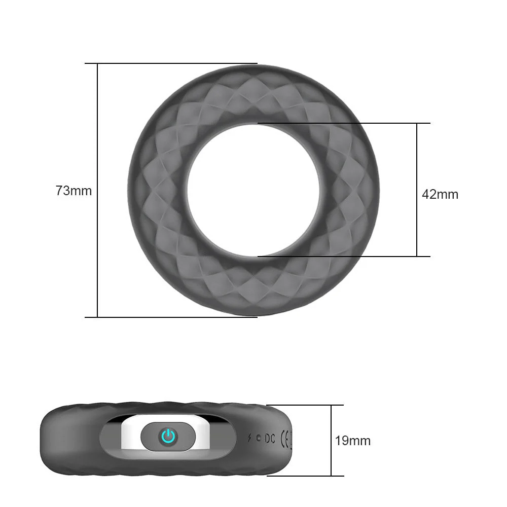 Vibrating Penis Ring/Men Cock Ring Vibrator - Image 8