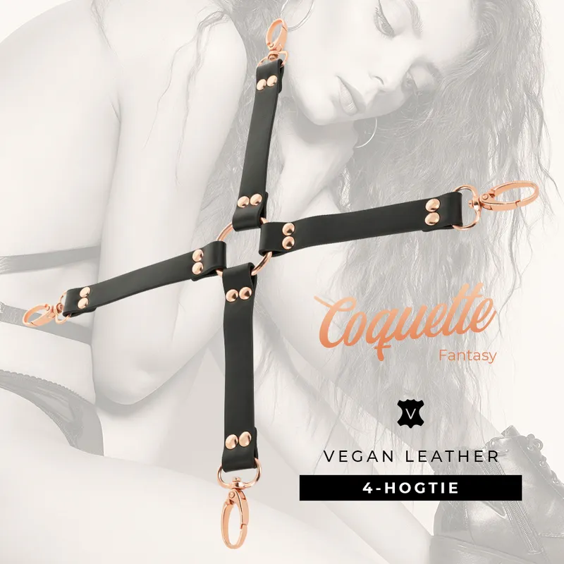 Menottes Bdsm En Cuir Végétalien - Image 3