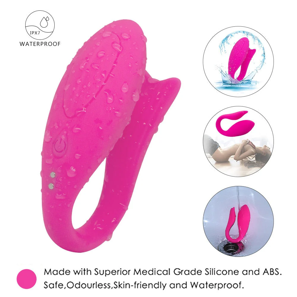 Mermaid Wireless Remote Control Couple Vibrator G-bliss O-maker Toy - Image 6