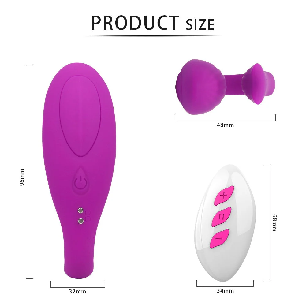 Mermaid Wireless Remote Control Couple Vibrator G-bliss O-maker Toy - Image 9