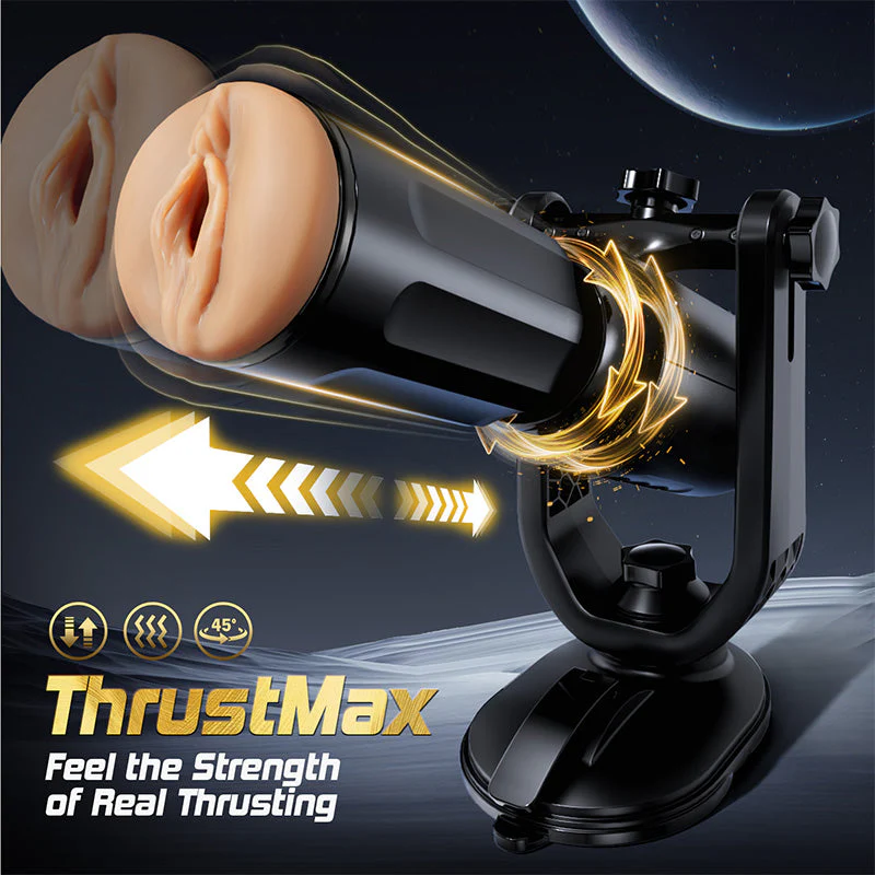 ThrustMax Hands-Free Use Fully Automatic Masturbation Cup (with stand) - Image 3