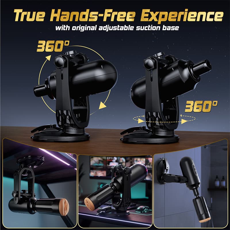 ThrustMax Hands-Free Use Fully Automatic Masturbation Cup (with stand) - Image 8