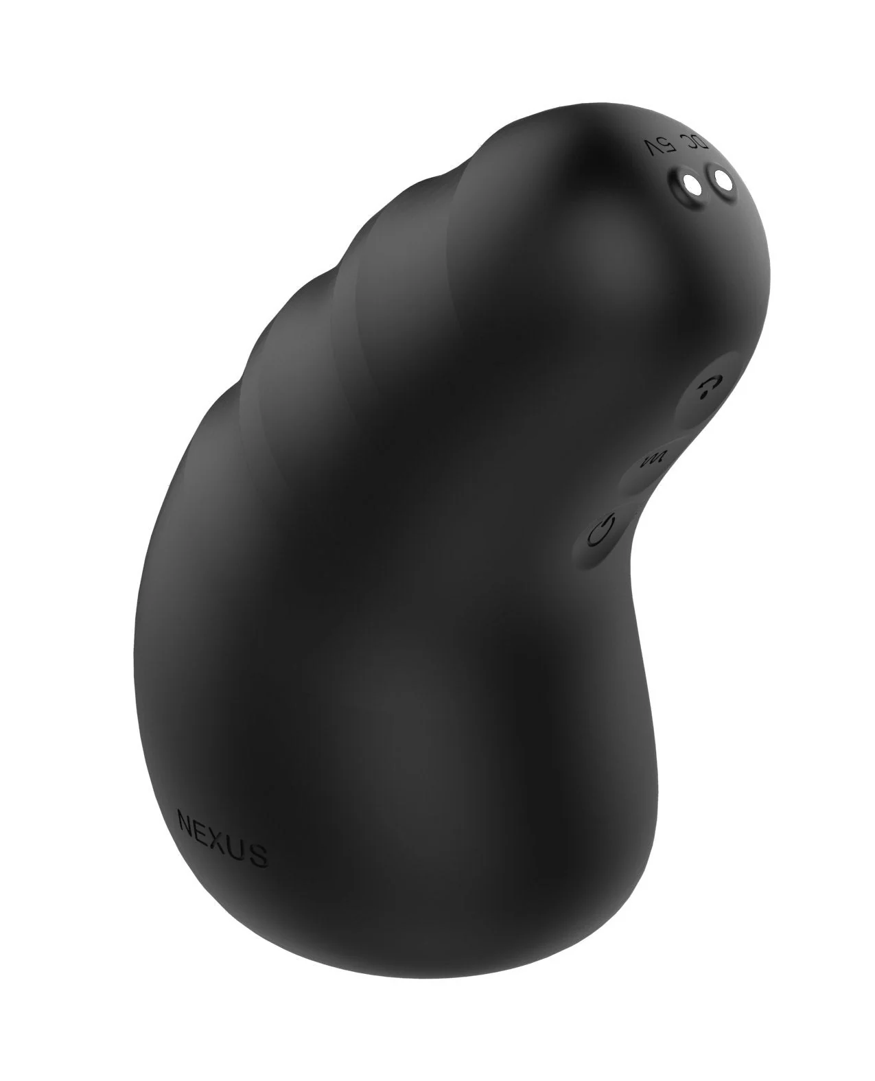 Nexus Eclipse Vibrating & Stroking Masturbator - Black - Image 4