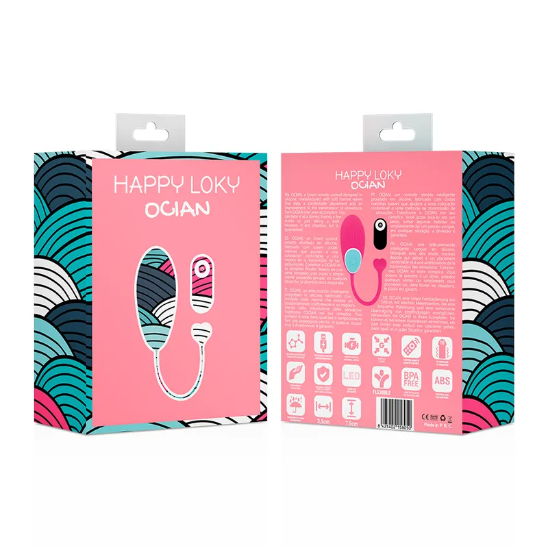 Œuf Vibrant Silicone Télécommandé Rose 10 Modes - Image 2