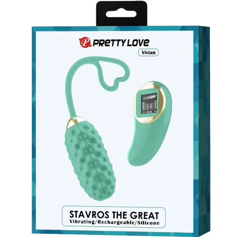 Œuf Vibrant Silicone Vert Télécommande - Image 2