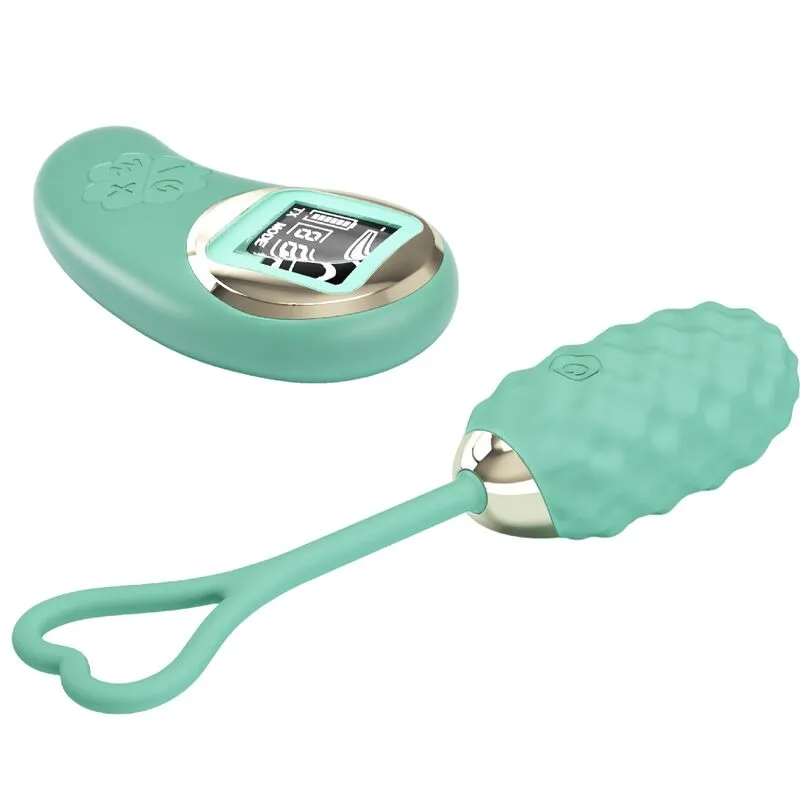 Œuf Vibrant Silicone Vert Télécommande - Image 7