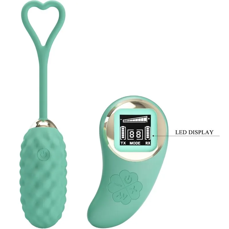 Œuf Vibrant Silicone Vert Télécommande - Image 8