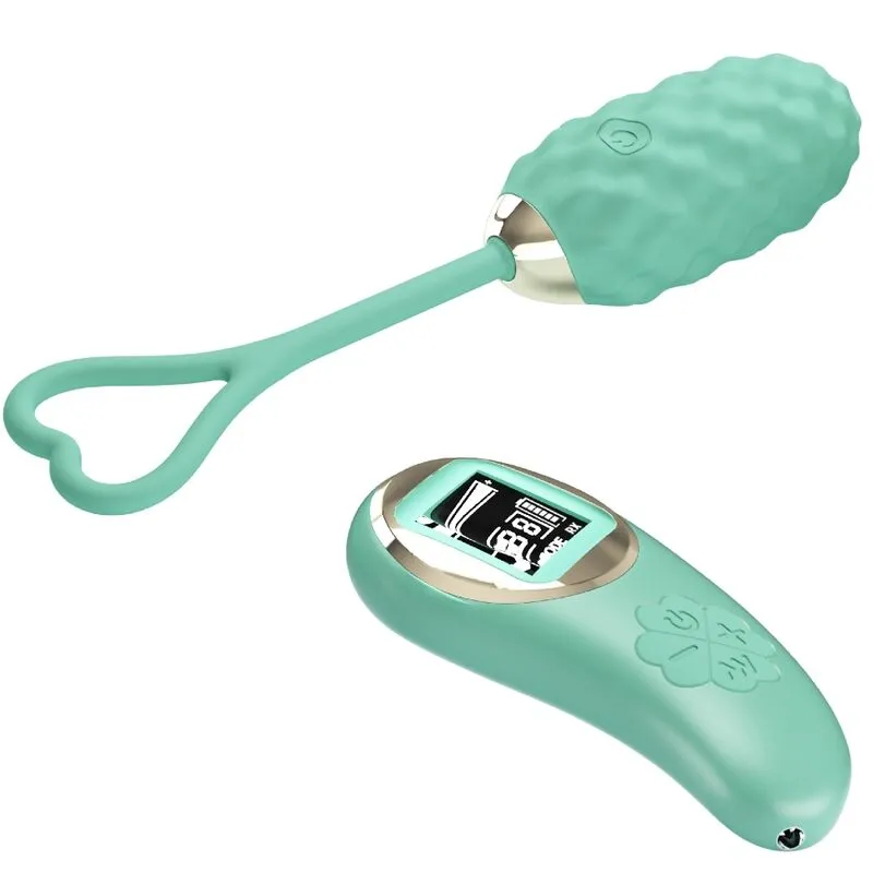 Œuf Vibrant Silicone Vert Télécommande - Image 9