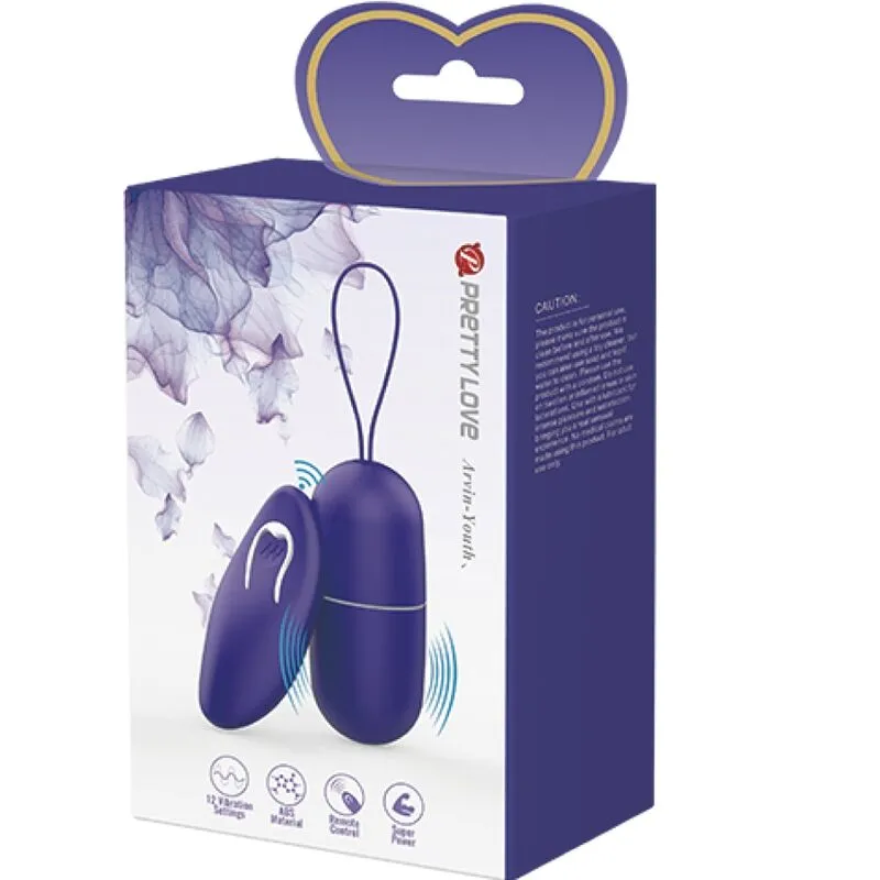 Œuf Vibrant Télécommandé En Silicone Violet - Image 2