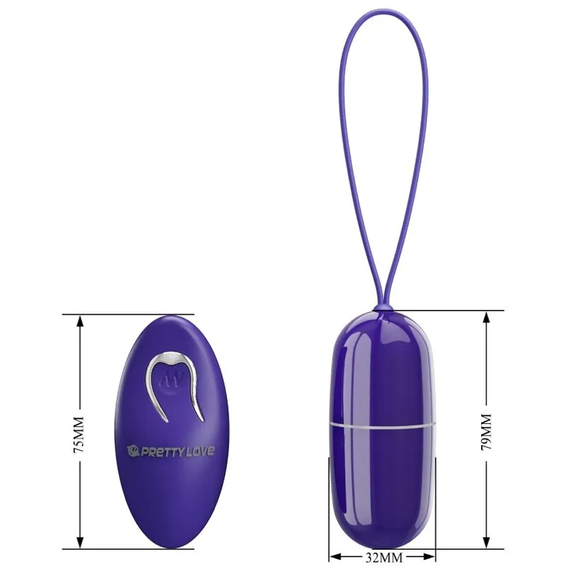 Œuf Vibrant Télécommandé En Silicone Violet - Image 5