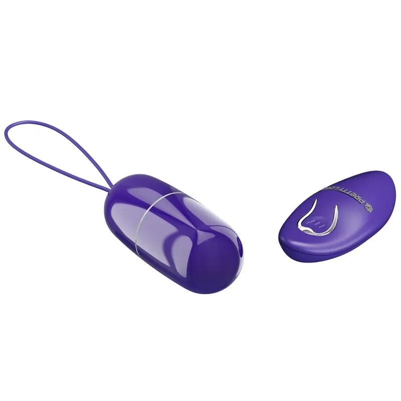 Œuf Vibrant Télécommandé En Silicone Violet - Image 6