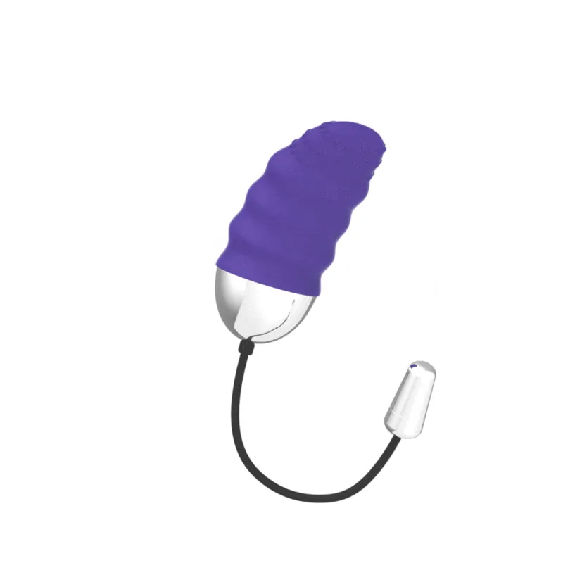 Œuf Vibrant Télécommandé Silicone Lilas - Image 7