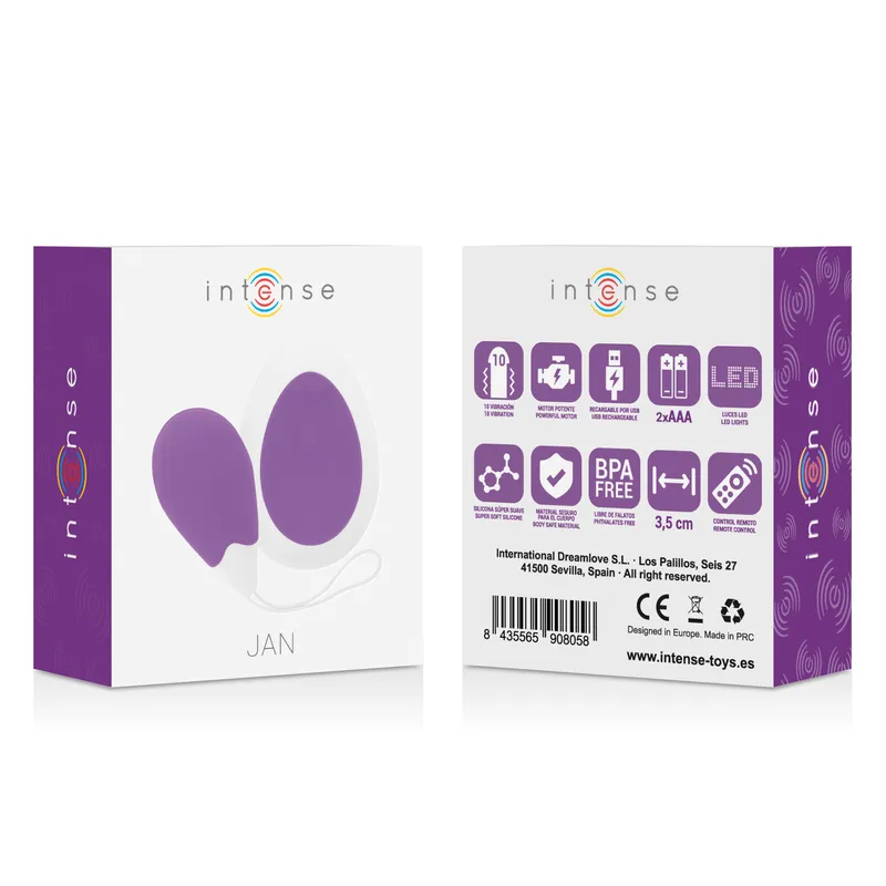 Œuf Vibrant Télécommandé Silicone Rechargeable - Image 9