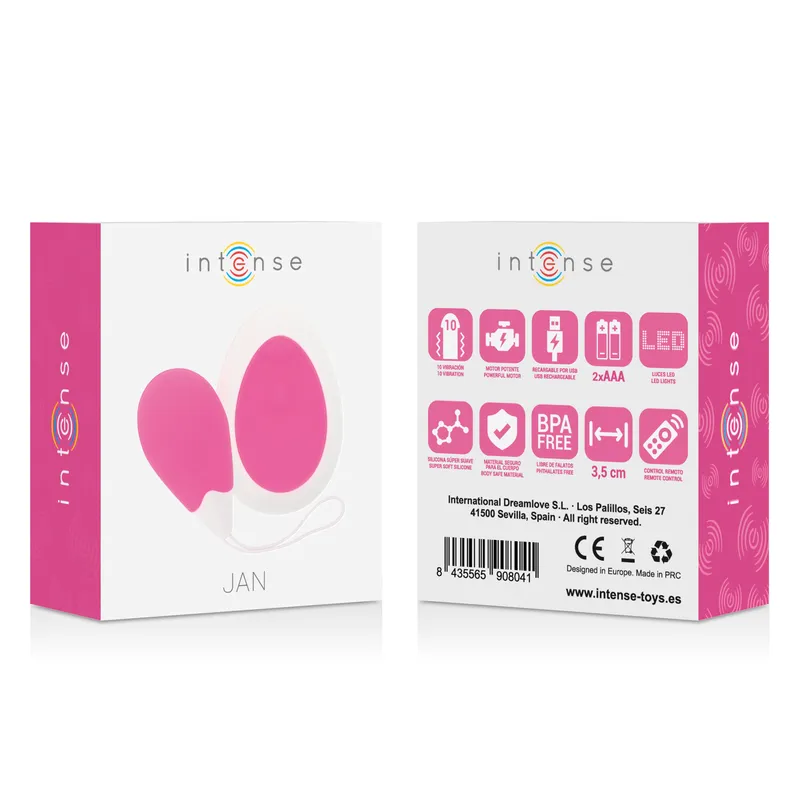 Œuf Vibrant Télécommandé Silicone Rechargeable - Image 2