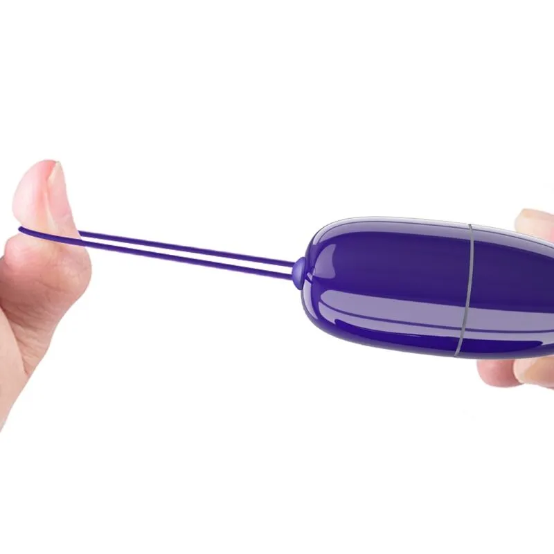 Œuf Vibrant Violet Télécommandé Silicone - Image 6
