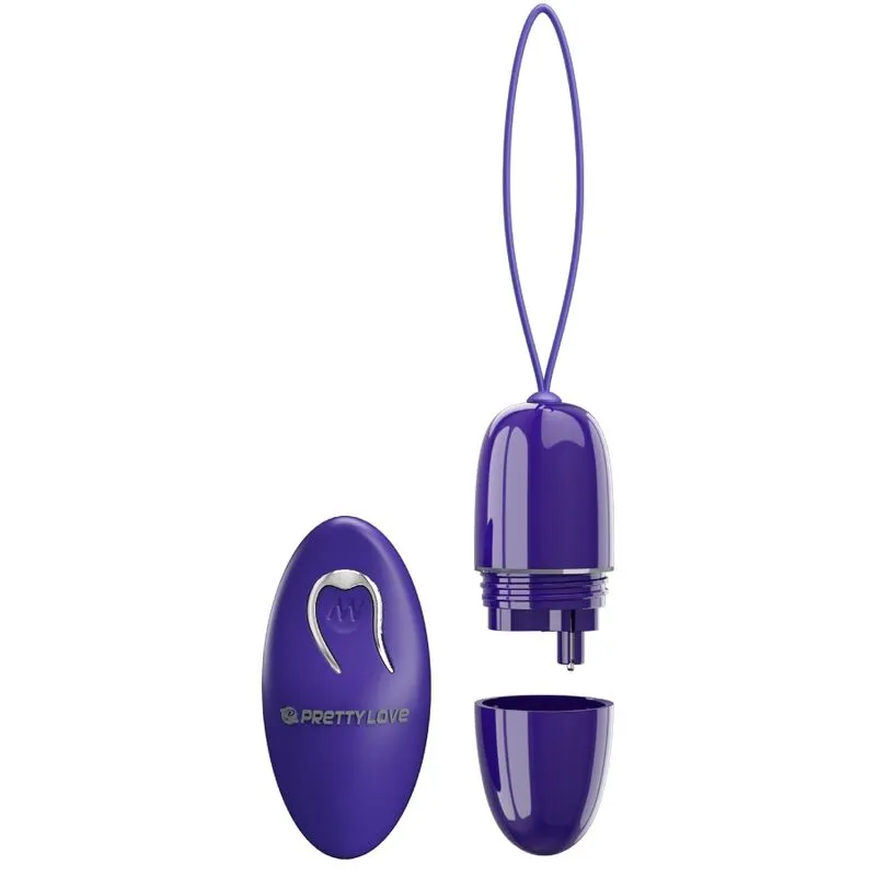 Œuf Vibrant Violet Télécommandé Silicone - Image 8