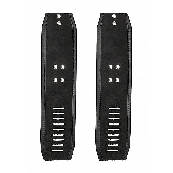 Ouch Leather Lockable Wrist Restraints - Image 5