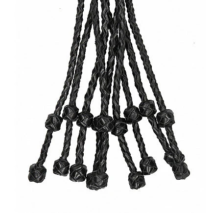 Ouch Short Leather Braided Flogger - Image 5