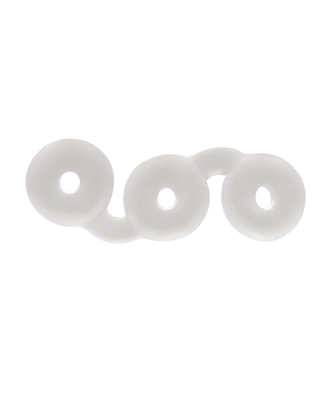 Perfect Fit Triple Donut Ring - Clear - Image 2