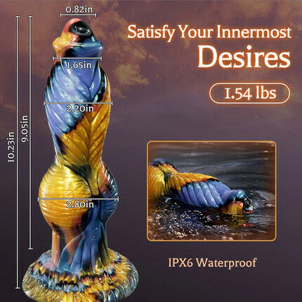 Phoenix - Thrusting Vibrating 10.23 Inch Dildo - Image 7