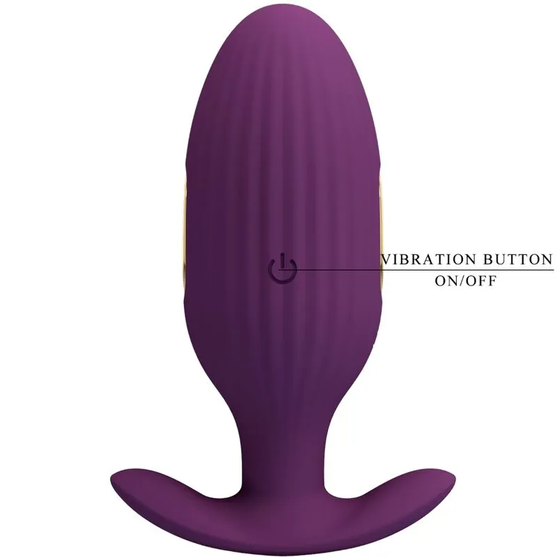 Plug Anal Électrique Violet Télécommande Sans Fil - Image 14