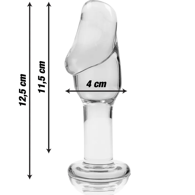 Plug Anal En Verre Borosilicate ĂlĂ©gant