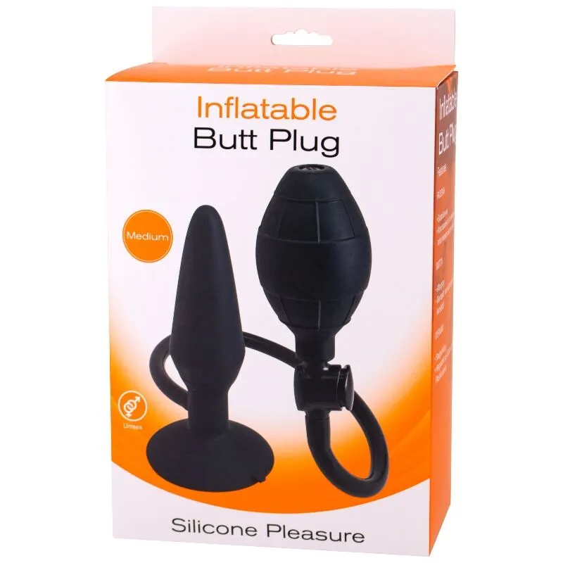 Plug Anal Gonflable En Silicone Imperméable - Image 2
