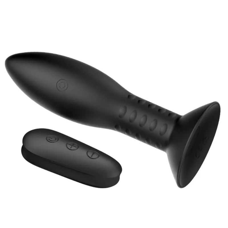 Plug Anal Silicone Vibrant Rotatif Télécommande - Image 3